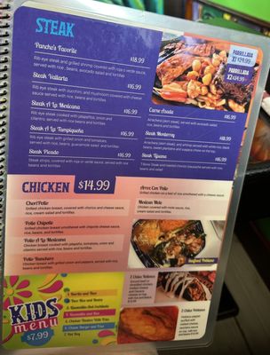 Menu photo 7 Riviera Maya Dunnellon, FL