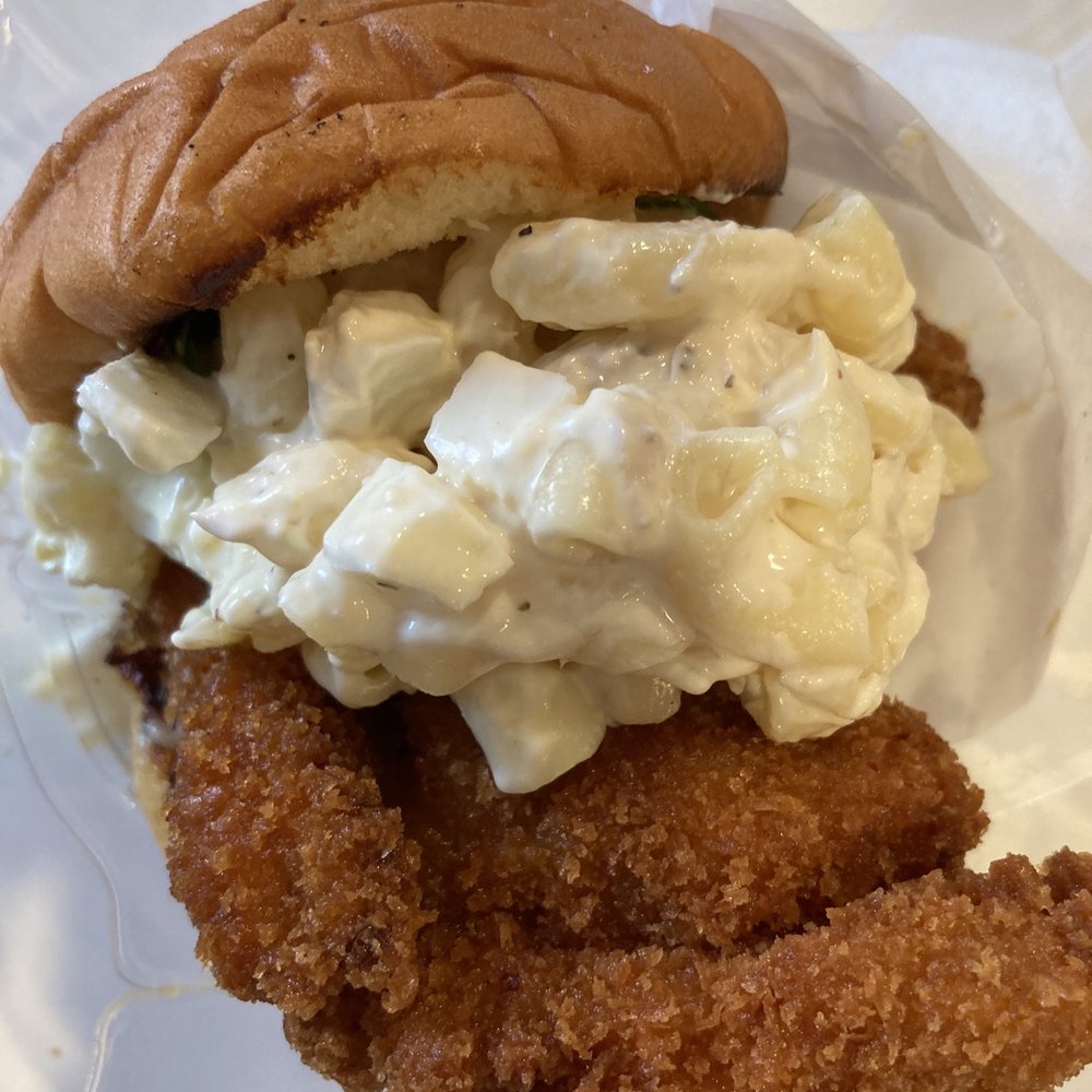 Shootz - Hot Kimchi Butter Katsu Chicken Sandwich - Hawaiian Near Me - Stanton, California Shootz - Hot Kimchi Butter Katsu Chicken Sandwich - Hawaiian Near Me - Stanton, California