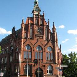 Rathaus Lichtenberg - Eingangsseite.