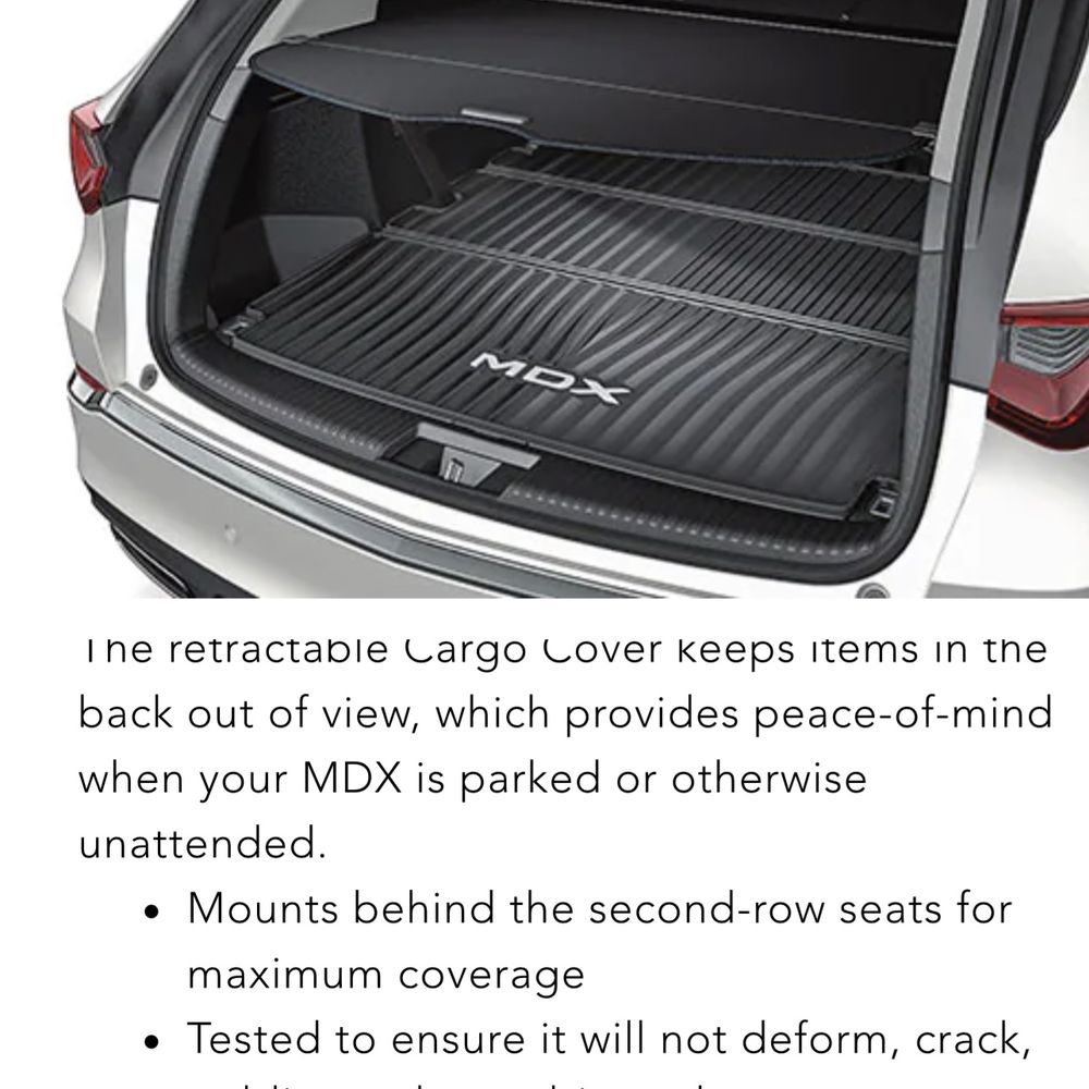 Speedcraft Acura - What I originally ordered and received the cargo cover - Car Dealers Near Me - West Warwick, Rhode Island Speedcraft Acura - What I originally ordered and received the cargo cover - Car Dealers Near Me - West Warwick, Rhode Island