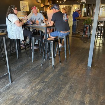Big Machine Brewery & Distillery - people sitting at tables - Distilleries Near Me - Nashville, Tennessee Big Machine Brewery & Distillery - people sitting at tables - Distilleries Near Me - Nashville, Tennessee