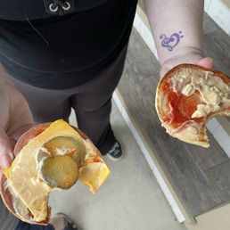Cheeseburger, but with no burger