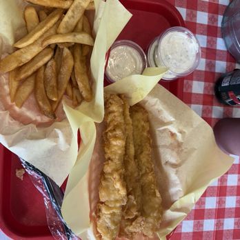 Mr. Fish and Chips - Three piece fish and chips, my favorite. - Fish & Chips Near Me - San Diego, California Mr. Fish and Chips - Three piece fish and chips, my favorite. - Fish & Chips Near Me - San Diego, California