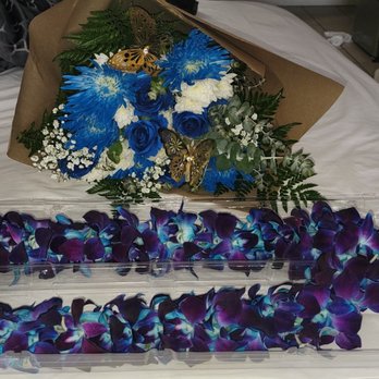 Flowers By Maria - Real flower Lei & Blue theme custom boutique - Florists Near Me - Westminster, California