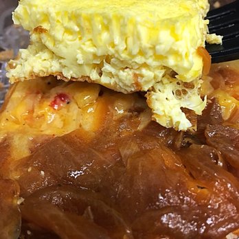 Newk's Eatery - The softest, fluffiest (souffléd??) eggs...and LOOK at all those caramelized onions! - Salad Near Me - Birmingham, Alabama Newk's Eatery - The softest, fluffiest (souffléd??) eggs...and LOOK at all those caramelized onions! - Salad Near Me - Birmingham, Alabama