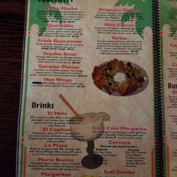 Acapulco Mexican Restaurant - Page 1 of menu