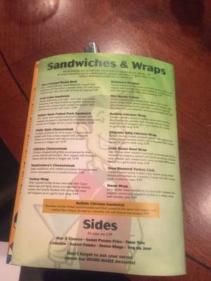 Menu photo 5 Tom Foolery's Restaurant & Bar Middletown, DE