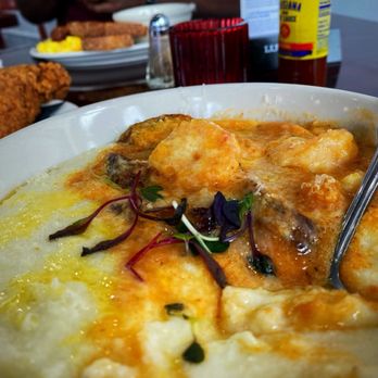 Blu Rose Art Bistro - Shrimp N Grits - tasty - Paint & Sip Near Me - Douglasville, Georgia