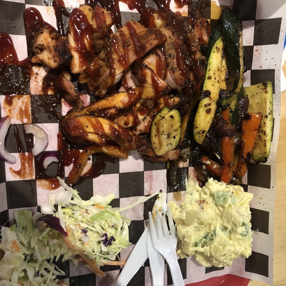 Danny's BBQ - Chicken meal w veggie and potato salad - Barbeque Near Me - Silverdale, Washington Danny's BBQ - Chicken meal w veggie and potato salad - Barbeque Near Me - Silverdale, Washington