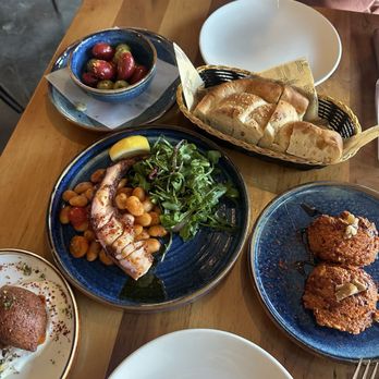 Anatolian Tavern - Oktopadaki, olives, kibbeh and ezme - Turkish Near Me - San Francisco, California