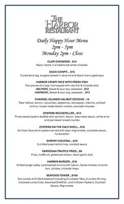 The Harbor Restaurant by null