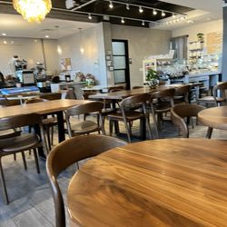 Leven Bakery & Cafe - This is what the restaurant looks like in the inside it is pretty clean