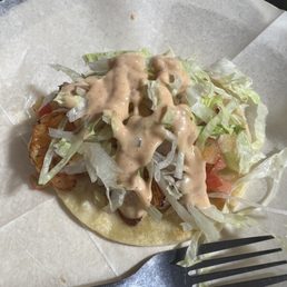 Shrimp taco
