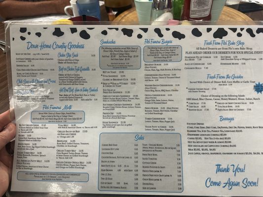 Menu photo 1 Flo's Airport Cafe Chino, CA