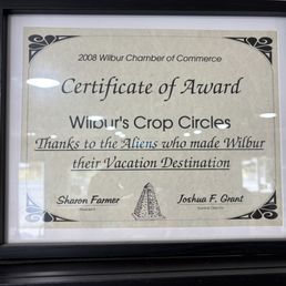 So thoughtful to give the aliens an award. So thoughtful to give the aliens an award.