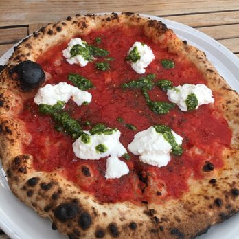 Pizzeria Testa - Margherita w/ pesto - Pizza Near Me - Dallas, Texas