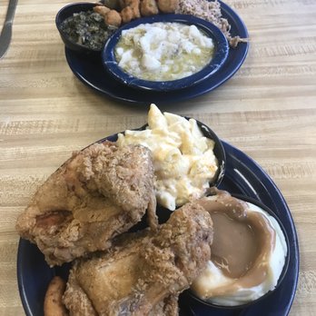 Ole Time Barbecue - Fried Chicken, Mashed Potatoes and gravy, Mac and cheese, Chopped Barbecue Plate with Collards, Fried Okra and chicken pastry - Barbeque Near Me - Raleigh, North Carolina Ole Time Barbecue - Fried Chicken, Mashed Potatoes and gravy, Mac and cheese, Chopped Barbecue Plate with Collards, Fried Okra and chicken pastry - Barbeque Near Me - Raleigh, North Carolina
