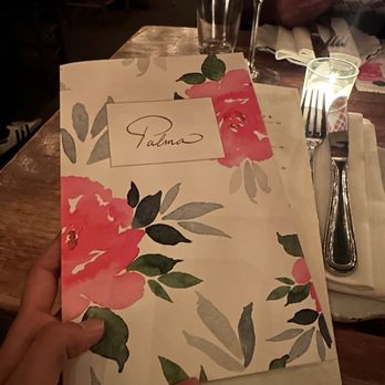 Palma - Menu - Italian Near Me - New York, New York