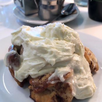 Crabtree Kitchen + Bar - Cinnamon roll with frosting - Steakhouses Near Me - Poulsbo, Washington