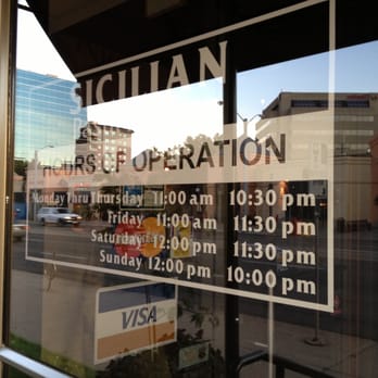 Sicilian Pasta Kitchen - Restaurant hours~ - Italian Near Me - Edmonton, Alberta
