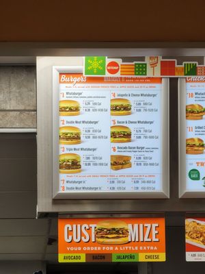 Menu photo 3 Whataburger El Paso, TX