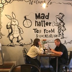 Mad Hatters Tea Room - Wall