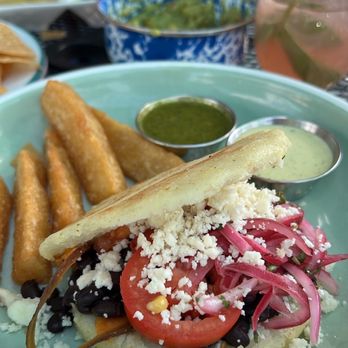 Hola Arepa - Black Bean & Sweet Potato - Latin American Near Me - Minneapolis, Minnesota