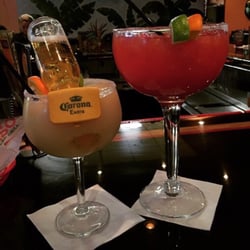 El Paso Mexican Grill - Coronarita and Strawberry Margarita