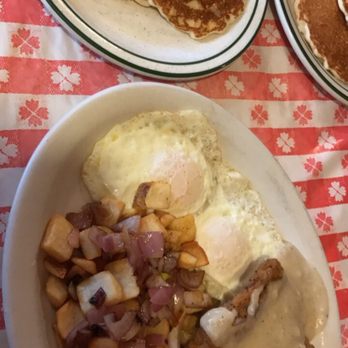 Granny's Pantry - Chicken fried steak with a side of pancakes - Breakfast & Brunch Near Me - Atwater, California Granny's Pantry - Chicken fried steak with a side of pancakes - Breakfast & Brunch Near Me - Atwater, California