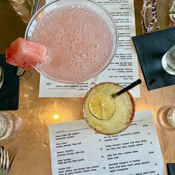 Buccan - Watermelon martini and another delicious cocktail - New American Near Me - Palm Beach, Florida Buccan - Watermelon martini and another delicious cocktail - New American Near Me - Palm Beach, Florida