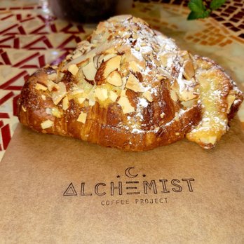 Alchemist Coffee Project - Almond Croissant $4.75 (04/02/21). @AlchemistCoffeeProject @Koreatown #Coffee #Tea #Pastries - Coffee & Tea Near Me - Los Angeles, California