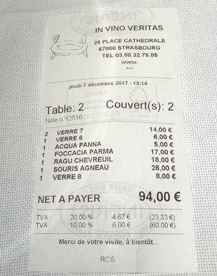 In Vino Veritas - Restaurant Italien - Vins naturels by null