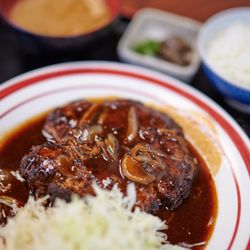 Komatsu - Hamburg Steak w/ Demi-glace Sauce