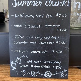 Whisk It All - Summer menu 2025 - Bakeries Near Me - Glen Ridge, New Jersey