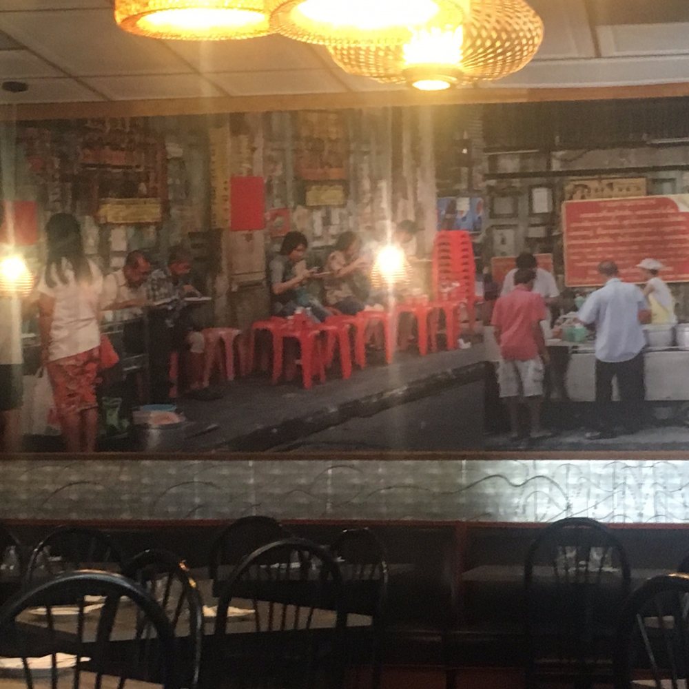 At Nine Thai - Mural on wall - Thai Near Me - Centennial, Colorado At Nine Thai - Mural on wall - Thai Near Me - Centennial, Colorado