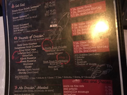Menu photo 1 Crackin' Crab Seafood Boil Albuquerque, NM