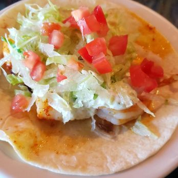 E B Latin Bistro - Shrimp taco. Delicious!! - Cuban Near Me - Plano, Texas