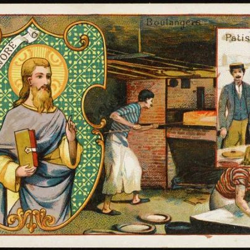 Don Guerra's Barrio Bagel & Slice - I bestow upon you the Patron St. Honorius! May he watch over you... legend tells..... read review - Pizza Near Me - Gilbert, Arizona Don Guerra's Barrio Bagel & Slice - I bestow upon you the Patron St. Honorius! May he watch over you... legend tells..... read review - Pizza Near Me - Gilbert, Arizona
