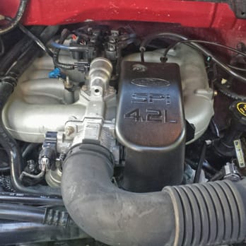 IWillDetail - Sparkling clean engine after enduring over a decade of West Texas dirt, dust, and heat! - Car Wash Near Me - DeSoto, Texas
