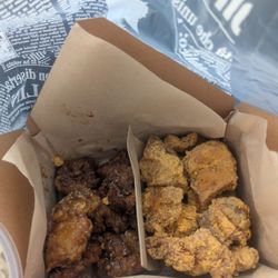 Honey Glossy and Cheese boneless chicken