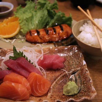 Sushi Tomi - Tuna and Salmon Sashimi. Salmon Teriyaki also. - Sushi Bars Near Me - Mountain View, California Sushi Tomi - Tuna and Salmon Sashimi. Salmon Teriyaki also. - Sushi Bars Near Me - Mountain View, California