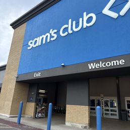Exterior outside entrance of Sam's Club - Vero Beach, Florida Exterior outside entrance of Sam's Club - Vero Beach, Florida