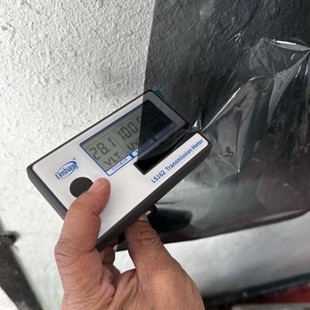 Mile High Customs - Removed tint installed by tint my ride. They said it was 15%. Maury determined this was a lie! Meter does not lie - Vehicle Wraps Near Me - Denver, Colorado Mile High Customs - Removed tint installed by tint my ride. They said it was 15%. Maury determined this was a lie! Meter does not lie - Vehicle Wraps Near Me - Denver, Colorado