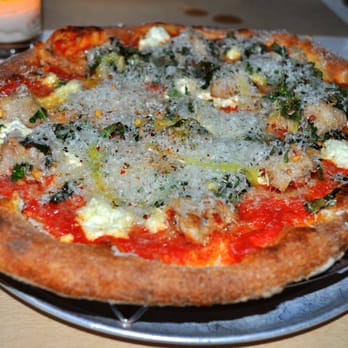 ABC Kitchen - Tomato, Housemade Chicken And Pork Sausage, Kale And Ricotta - Breakfast & Brunch Near Me - New York, New York ABC Kitchen - Tomato, Housemade Chicken And Pork Sausage, Kale And Ricotta - Breakfast & Brunch Near Me - New York, New York