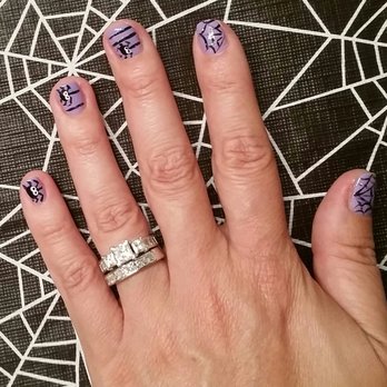 Oasis Nails - Halloween gel manicure by Joanne - Nail Salons Near Me - Whittier, California