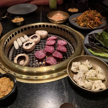 COTE Miami - Food being cooked on the grill - Korean Near Me - Miami, Florida