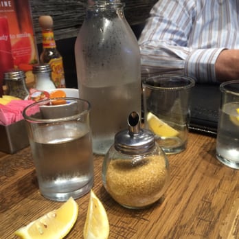 First Watch - Ok so I love the fact they have old fashion milk bottles for their water containers and I love Their sugar pourer! - Breakfast & Brunch Near Me - Hermitage, Tennessee