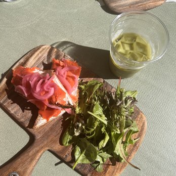 Nectarine Grove - Smoked Salmon Toast - Gluten-Free Near Me - Del Mar, California Nectarine Grove - Smoked Salmon Toast - Gluten-Free Near Me - Del Mar, California