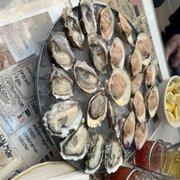 Photo of Swan Oyster Depot - San Francisco, CA, United States. Clams & Oysters On The Half Shell