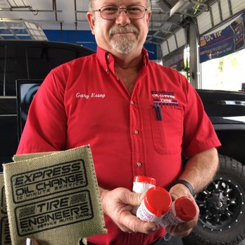 Express Oil Change & Tire Engineers - Manager Gary giving us koozies and handy wipes! So sweet! - Tires Near Me - Lexington, South Carolina Express Oil Change & Tire Engineers - Manager Gary giving us koozies and handy wipes! So sweet! - Tires Near Me - Lexington, South Carolina